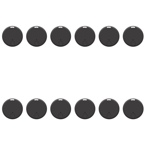 12 Pack GPS Tracker for Vehicles Key Finder GPS Tracker  GPS Tracker Pet GPS Tracker Black