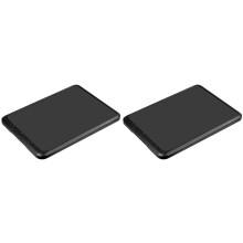 2X Sliding Kitchen Appliance Tray with Smooth Rolling Wheels, Non-Slip Countertop Coffee Tray for Under Cabinet Storage