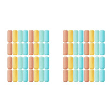 32pcs Silicone Bottle Covers,Travel Essential for Women, Luggage Travel Size Toiletries,Elastic Sleeve for Leak Proofing