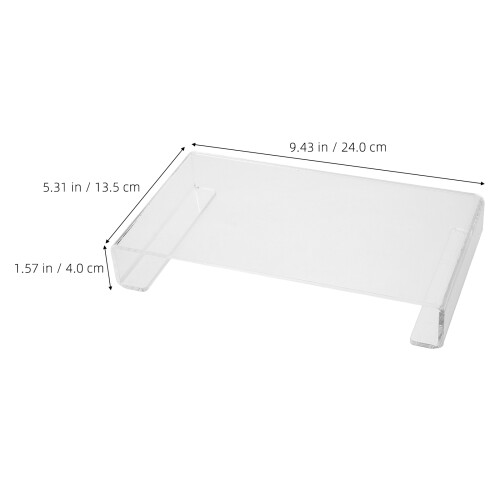 Moderner Transparenter Acryl Organizer Für Lotionen Parfüms 1