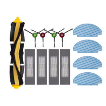 13 Stück Filtertücher für die Haupt- und Seitenbürste Von für für Deebot T8 / T8 Max / T8 AIVI / T9+ / N8 Pro / N10 Staubsauger