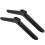 Topbathy TV Stand Mounting Brackets Black Plastic 2 pcs 5