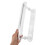 Robuster Kleiderbügelhalter Ohne Bohren Wandmontage Transparent 4
