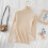 (white, S) Turtleneck Slimming Knit Sweater Women 2025 New Solid Color Long Sleeve Pullover Tops for Fall Winter Basic Wear 3