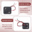 Black Tow Layers 4 x 1.5V AA Batteries Battery Holder Case Box w Wire Leads 6