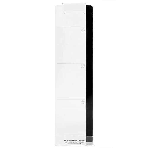 Monitor Memo Board Acrylic Sticky Reminder Office Desktop Message Whiteboard 1
