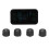 Lcd Display Car Tpms Tire Pressure Monitor System with Sensor Solar Charging Usb Charging 2