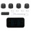 Lcd Display Car Tpms Tire Pressure Monitor System with Sensor Solar Charging Usb Charging 3