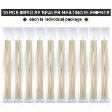 30 Pieces Impulse Sealer Replacement Parts Impulse Sealer Heating Elements Service Spare Repair Parts Kit for FS-200
