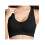 Γυναικείο Pure Color Plus Size, εξαιρετικά λεπτό, μεγάλο αθλητικό σουτιέν με φερμουάρ στο 4