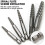 Screw Extractor Set, 11 Pieces Easy Out Bolt Extractor Set, Reverse Drill Bit Extractor Set for Removing Broken Screws 7