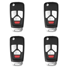 4X XNAU02EN XN Controle Remoto Universal Sem Fio com 4 Botões para Estilo para para Ferramenta de Chave VVDI
