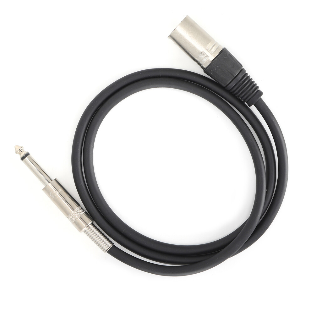 Xlr Male To Trs Audio Cable 0.5M For Microphones Dj Equipment Speakers 9371390755728