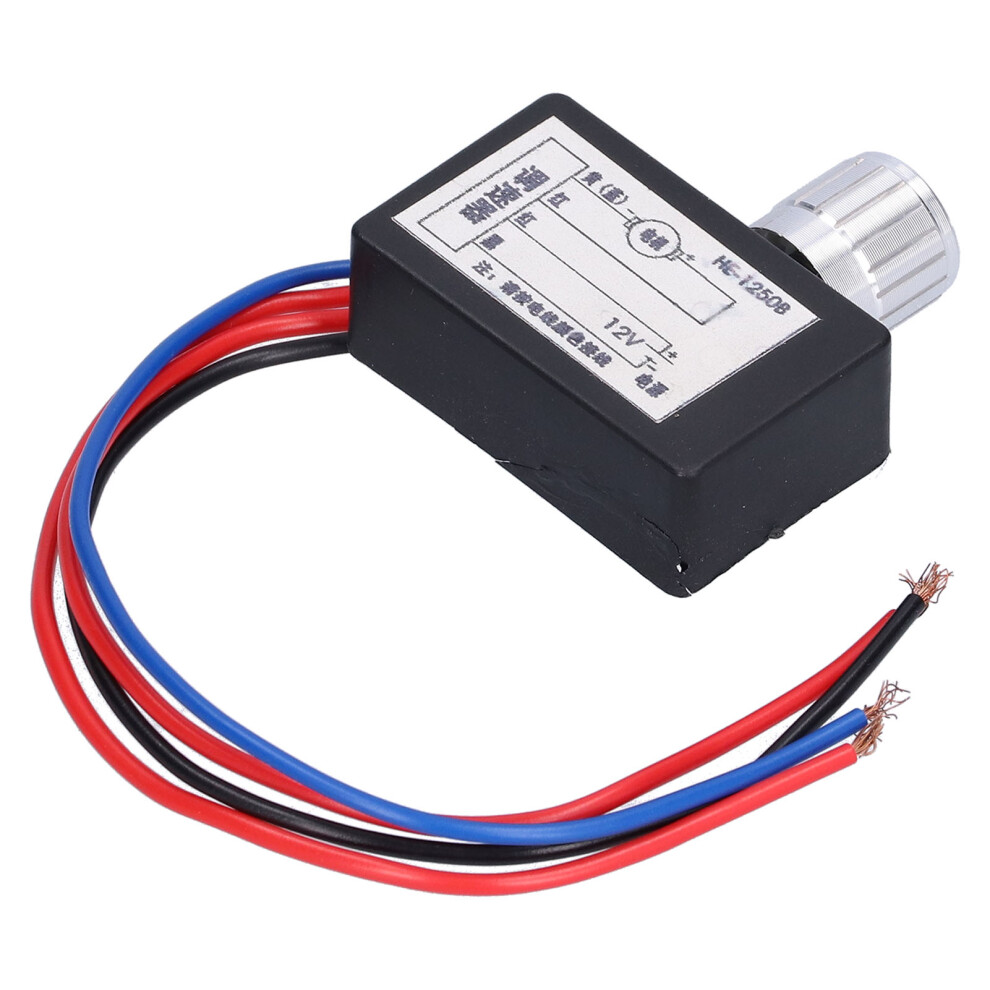 1250B Pwm Electric Speed Switch 12V Dc Motor Controller 50W 7691382438333