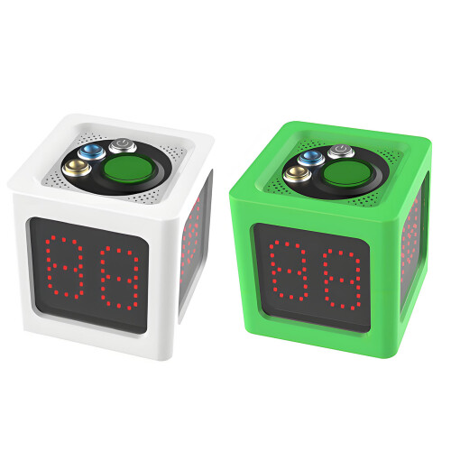 Tournament Grade Chess Clock with Clear Multiple Angles-Green 1