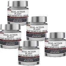 (5pcs)KeraErase Dual-Action Renewal Cream ,Black And White Rice Soothing Repair Cream