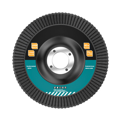 Industrial 60/80/120 Flap Wheel Angle Grinder-A 5 piece pack 1