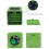 Tournament Grade Chess Clock with Clear Multiple Angles-Green 7