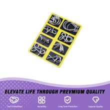 (Set A 8 pcs in box) Steel Wire Brain Teaser Puzzle for Kids 8+
