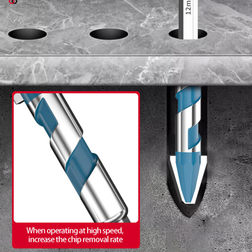 Professional Eccentric Carbide Drill Bit For Construction-10mm 2