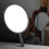 Lightweight ABS Cosmetic Mirror With Ergonomic Grip Clear 2