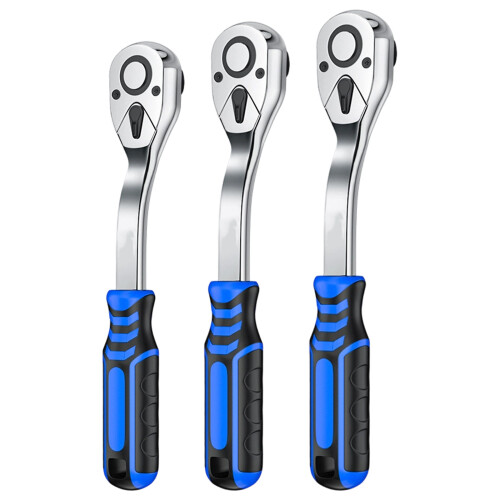 Bidirectional Ratcheting Socket Wrenches With Comfortable-A 1