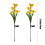 Solar Garden Lights with 8 Lily Flowers 2-Pack 3