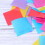 Square Confetti Assorted Colors 1 Set 5