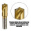 Spotting Weld Drill Bits Spotting Weld Removal Tool-6.5mm 7