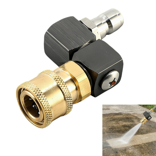 Wassersprühdüse mit voller Drehung für anpassbare-Silber 2