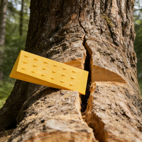 NonSlip Tree Cutting Wedges For Precise Directional Felling for 1