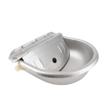 Edelstahl-Autowasserer für Nutztiere, 2L, 25x25x11cm