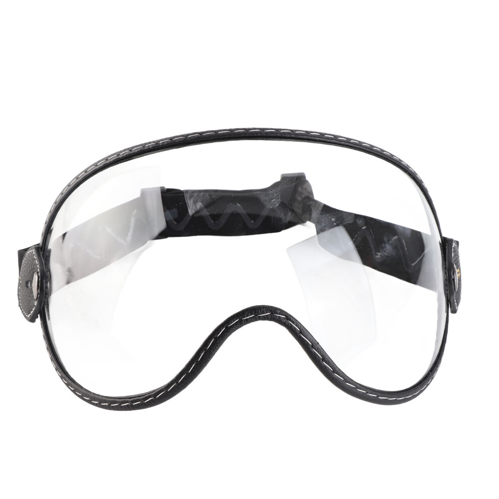 Motorcycle Bike Goggles With Pc Lenses & Abs Frame Windproof Cycling Helmet Goggles, Transparent 7651390756577