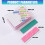Multipurpose Sponge Sandpaper Pack Sandpaper Sheets-18pcs 1500 5