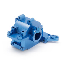 2X Metal Front Rear Gearbox Housing Gear Box for 1/18  LaTrax Teton Desert Prerunner SST RC Car Upgrade Parts,2
