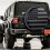 PVC-läder reservdäcksskydd för SUV-släpvagn RV 5