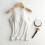 Women's Cotton Tank Top with Built-in Bra 4