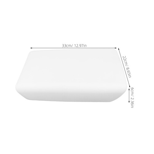 Car Interior Accessory Arm Rest Cover Rectangular Durable 1Pcs TPE Waterproof 1