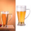 Acrylic Beer Mug Shatterproof with Handle 12 oz 2