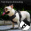 No Pull Dog Harness Front Clip Heavy Duty Reflective Easy Control Handle for Large Dog Walking(Black,M) 2