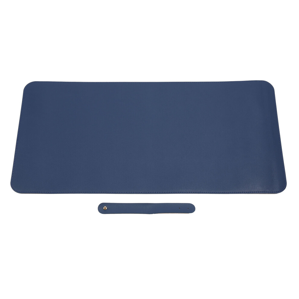 Waterproof Cork Writing Desk & Mouse Pad Oilproof Pu Navy Multi-Use Blue 5091390757778