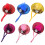 6 pcs decorative hen hats wear-resistant parrot chicken accessory 4