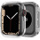 Συμβατό με το XiHAMA Apple Watch Θήκη προφυλακτήρα 38 χιλιοστών – Μαλακή TPU, λεπτό και 2