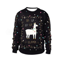 (M,SB102-014)Unisex Ugly Christmas Sweatshirt Funny Design Pullover Sweater for Xmas Holiday Party 2023