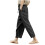 Γυναικείο παντελόνι Simua από βαμβάκι και λινό, casual, μονόχρωμο, ελαφρύ, με κορδόνι 2