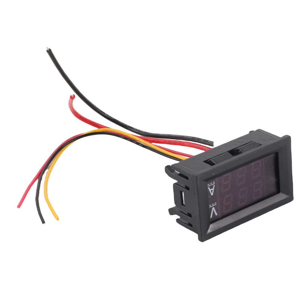 Digital Volt Amp Meter Dual Led Display Dc 0V-100V 100A Voltage Current Tester 3231390758296