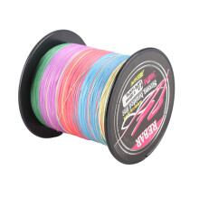 8 Strands Multi-Colored Braided Fishing Line 300M, Sizes 0.4-8.0mm