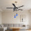 Ceiling Fan Pull Chain Extender Beaded 1 Pack 2