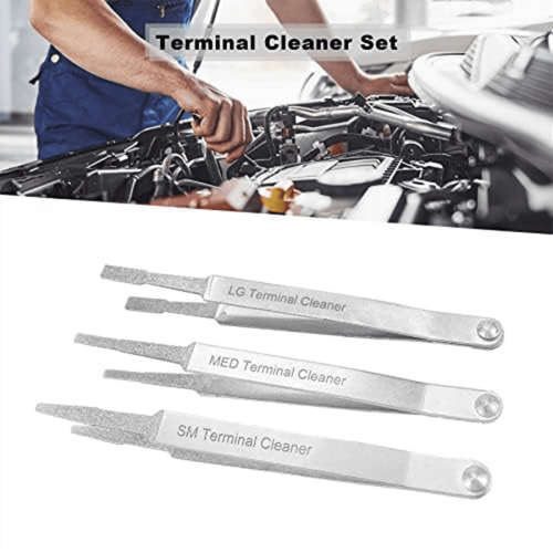 Car Battery Terminal Cleaning Tool Kit 3PCS 2