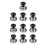 Inline Roller Skate Mounting Screws and Nuts 10 Pairs 8